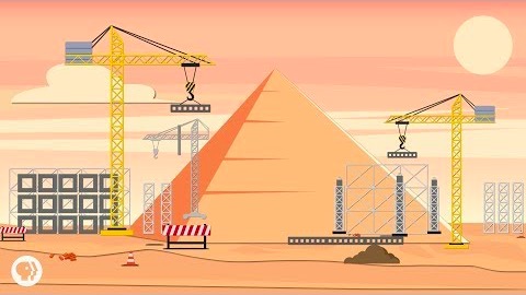 Hur byggdes pyramiderna?