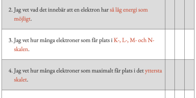 Vad kan du om Periodiska systemet?