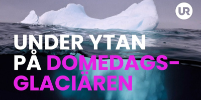 Under ytan på Domedagsglaciären