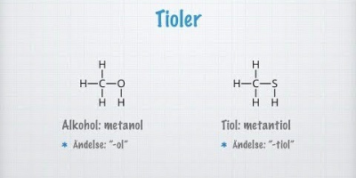 Tioler och disulfider