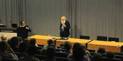 James Randi på föreläsningsturné i Sverige