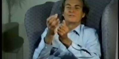 Richard Feynman om eld