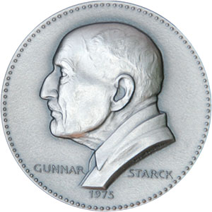 Gunnar Starck-medaljens framsida