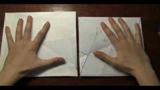 Ett origami-bevis för Pythagoras sats