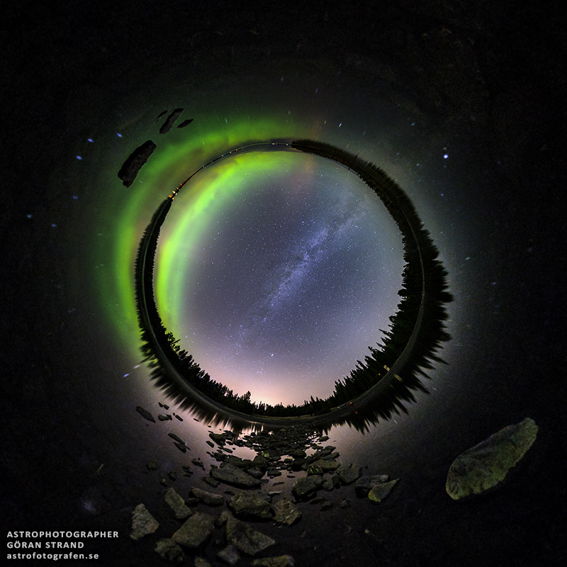 En språngbräda mot kosmos. © Göran Strand, http://www.astrofotografen.se. Återges med tillstånd.